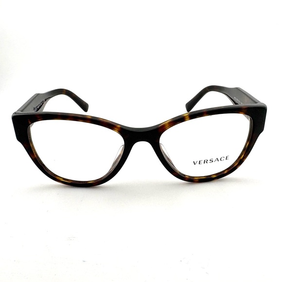 Versace Tortoiseshell Optical Glasses - Brown - ALL INCLUSIVE NWOT - Demo - Picture 7 of 11